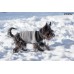 Oblečenie pre psa sveter OSLO 42 cm sivý