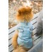 Oblečenie pre psa košeľa 40 cm Denim svetlo modrá
