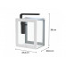 Akvárium Aquatlantis AQUAFRAME 27,4x20,4x33cm, LED, Biofilter - biele