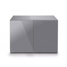 AQUAEL GLOSSY skrinka 100 sivá