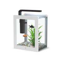 Akvárium Aquatlantis AQUAFRAME 27,4x20,4x33cm, LED, Biofilter - biele