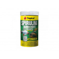 TROPICAL-SpirulinaForteChips 36% 250ml/130g