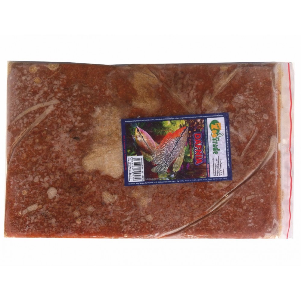 Dafnia mrazená 0,5kg sáčok Dafnia mrazená 0,5kg sáčok