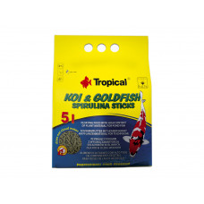 Krmivo pre jazierkové ryby TROPICAL- Pond Sticks Spirulina 5L/400g