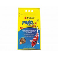 Krmivo pre jazierkové ryby TROPICAL-Pond Pellet Mix M 10L/1100g