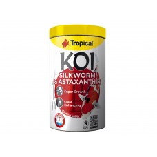 TROPICAL- KOI SILKWORM&ASTAXANTHIN PELLET S 1000ml/320g