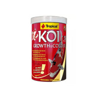 Krmivo pre jazierkové ryby TROPICAL- Koi Growth & Colour Pellet size S 1000ml/400g