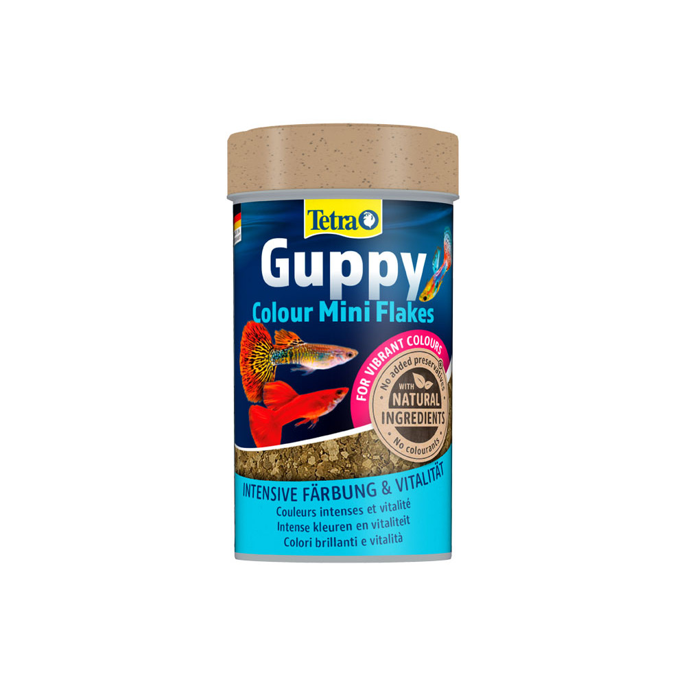 TetraGuppy Colour Mini Flakes 100ml TetraGuppy Colour Mini Flakes 100ml