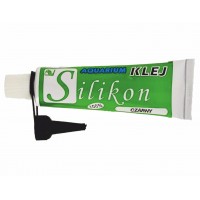 Lepidlo silikon 135ml-univerzálne čierne