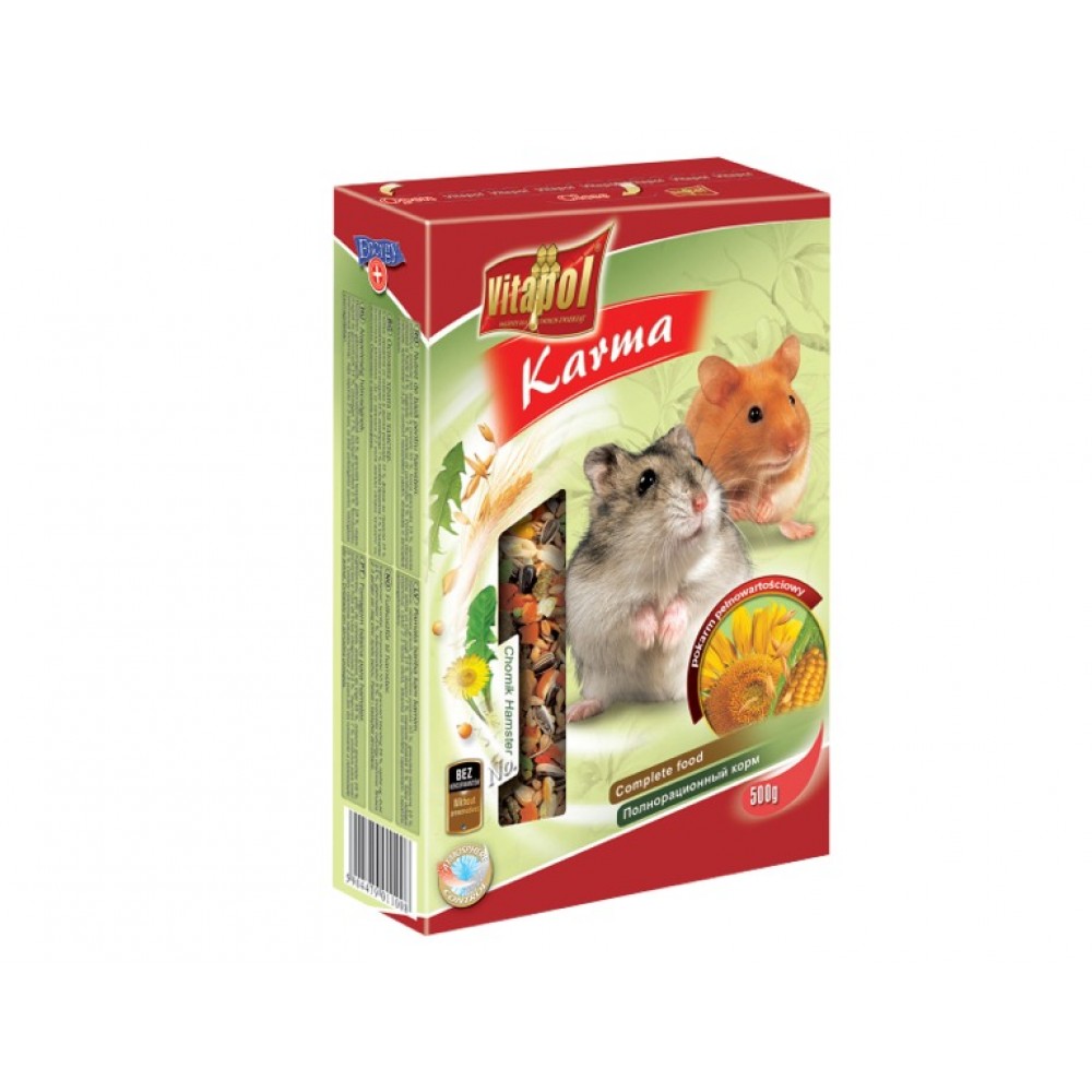 VITAPOL-krmivo pre škrečka 500g krabička VITAPOL-krmivo pre škrečka 500g krabička