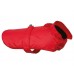 Oblečenie pre psa - plášť do dažďa BRISTOL 23cm červený