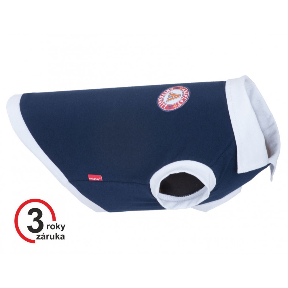 Oblečenie pre psa OXFORD košieľka 40 cm Miniature Schnauzer modrá - VÝPREDAJ Oblečenie pre psa OXFORD košieľka 40 cm Miniature Schnauzer modrá - VÝPREDAJ