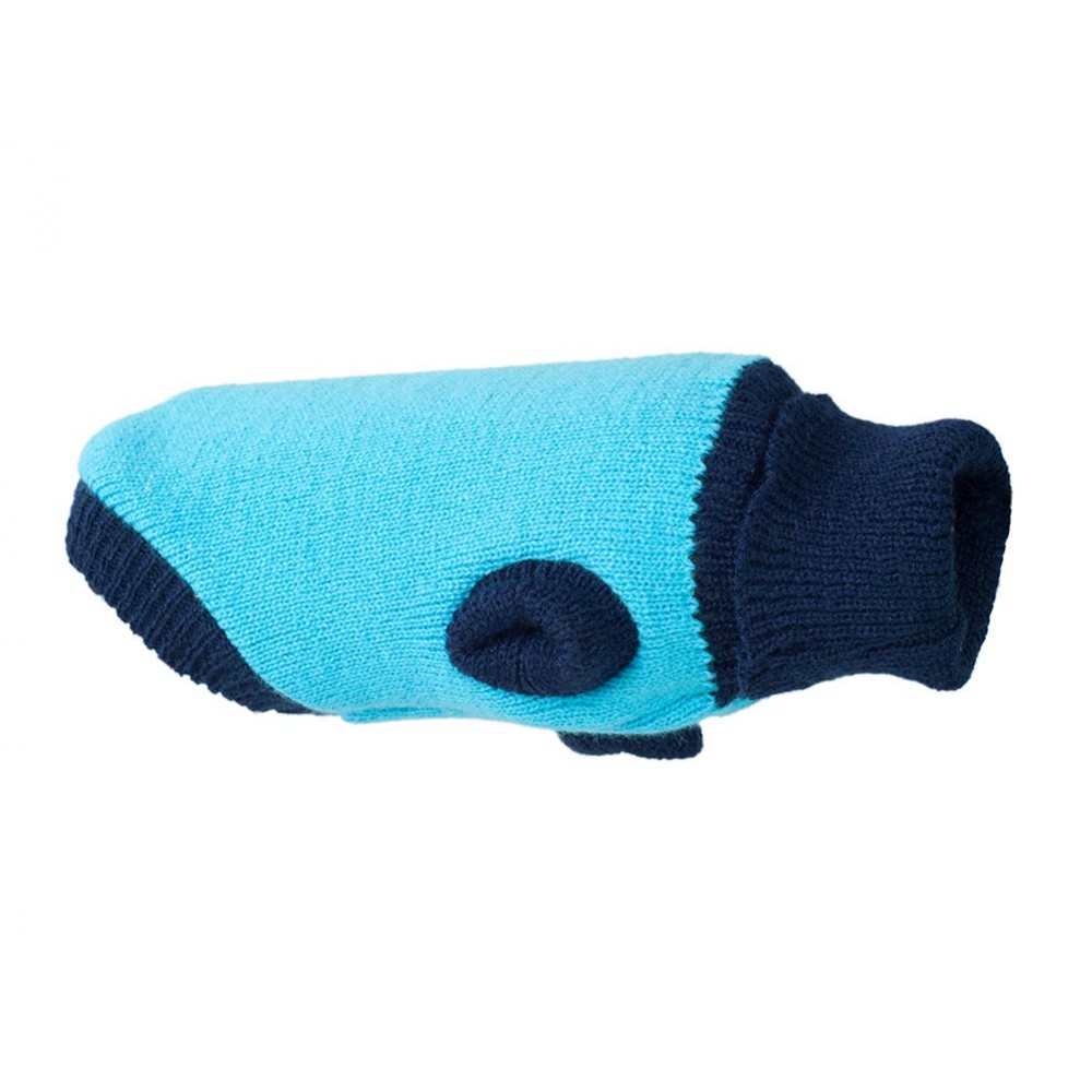 Oblečenie pre psa sveter OSLO 28 cm modrý Oblečenie pre psa sveter OSLO 28 cm modrý
