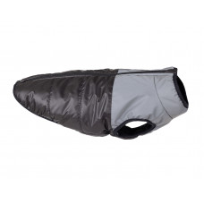 Reflexná bunda pre psa  Lumin 25 cm čierna