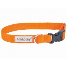 Obojok pre psa Samba M oranžový Amiplay