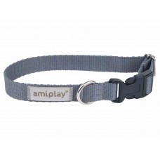 Obojok pre psa Samba L sivý Amiplay