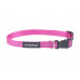 Obojok pre psa Reflective S ružový reflexný Amiplay
