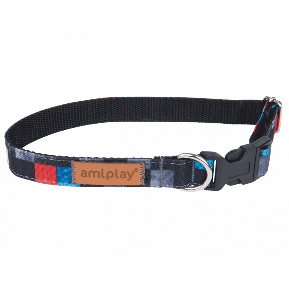 Obojok pre psa Kocka XL Amiplay - VÝPREDAJ Obojok pre psa Kocka XL Amiplay - VÝPREDAJ