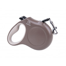 Samonavíjacie vodítko pre psa Infini Freedom M 5m/15kg hnedé