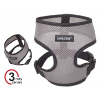 Postroj pre psa Scout Air S sivý