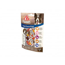 8in1 Triple Flavour Rings - pamlsky pre psov XS/S pre psov do 10kg / 80g