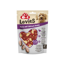 8in1 Lovies Duck & Calcium Bones 80g
