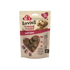 8in1 Lovies Training Treats Beef Bites 90g