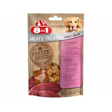 8in1 Dog Freeze Dried Duck 50g - lyofilizované kačacie mäso