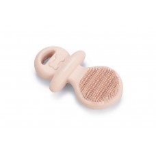 Gumená hračka Beeztees puppy dentálny cumlík ružový