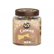 LOLOPETS sušienky kosti mix M 210g