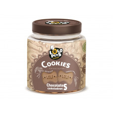 LOLOPETS sušienky kosti čokoladové S 210g