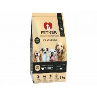 PETNER Adult prémiové krmivo pre psov veľkých plemien morka 3kg 40% mäsa