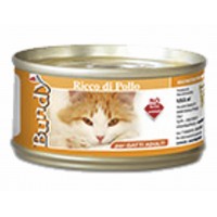 BUNDY CAT konzerva pre mačky paté 85g kura (-50%)