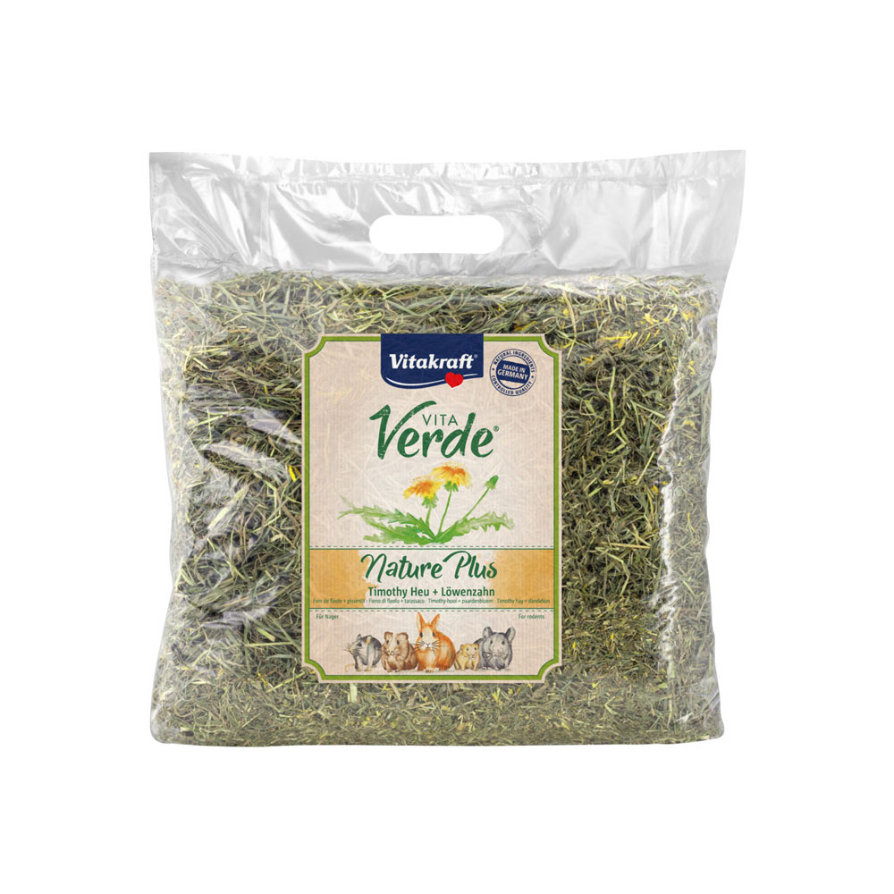 VITAKRAFT-Vita Verde seno s púpavou 500g VITAKRAFT-Vita Verde seno s púpavou 500g