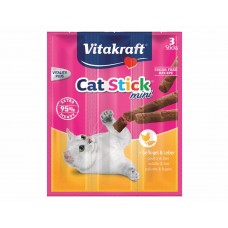 VITAKRAFT-Cat Stick mini hydina/pečeň 3x6g