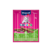 VITAKRAFT-Cat Stick mini kura/tráva 3x6g