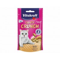 VITAKRAFT-Crispy Crunch Malt pre ľahšie vylučovanie prehltnutej srsti 60g