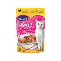 VITAKRAFT- Poésie DéliSauce kuracie filety v omáčke 85g kapsička