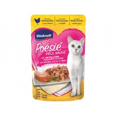 VITAKRAFT- Poésie DéliSauce kuracie filety v omáčke 85g kapsička