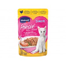 VITAKRAFT- Poésie DéliSauce Junior kuracie filety v omáčke 85g kapsička
