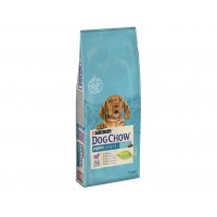 DOG CHOW Junior granule s jahňacím a ryžou 14kg