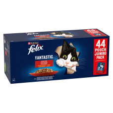 FELIX Fantastic kapsičky - hovädzie / kura / kačica / jahňacie v želé 44x85g