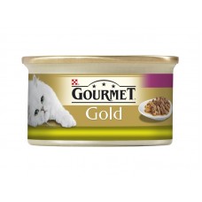 Konzerva GOURMET GOLD kúsky králik + pečeň 85g