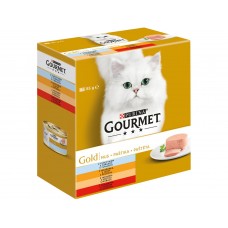 Konzervy GOURMET GOLD paštéty 8x85g