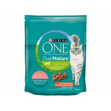 Purina ONE 750g Dual Nature Sterilized s lososom a spirulinou