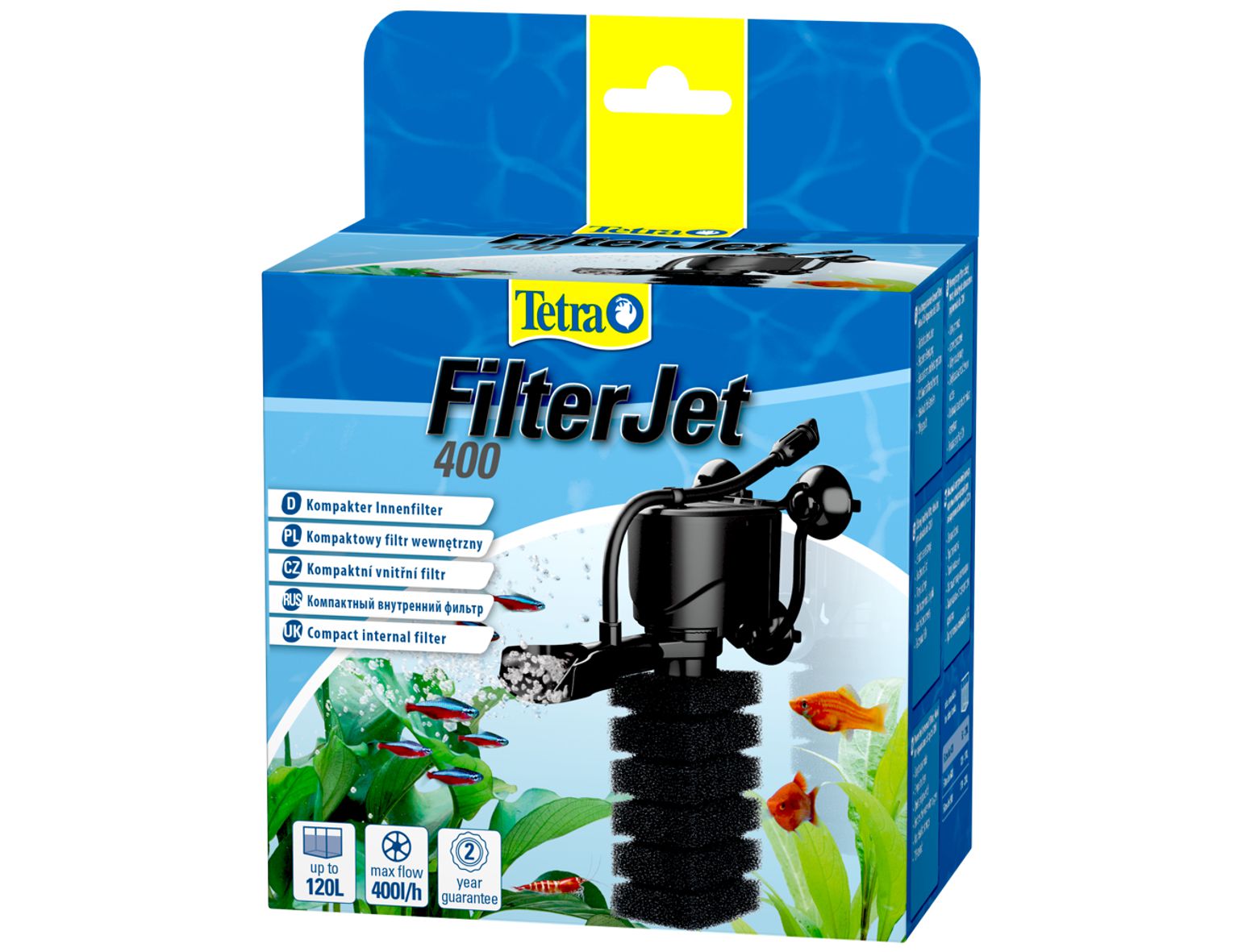 Tetra FilterJet 400 - 400L/h pre akvária 50-120L