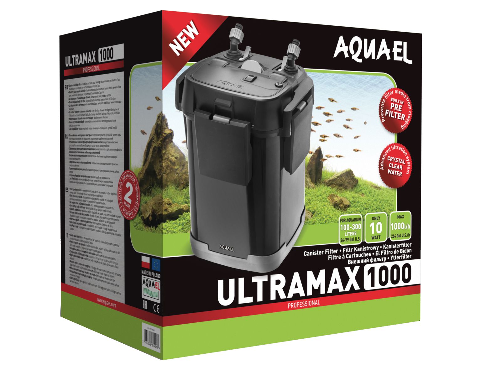 AQUAEL ULTRAMAX 1000 vonkajší filter