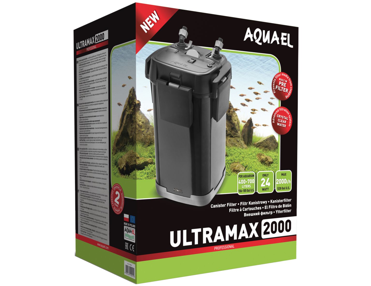 AQUAEL ULTRAMAX 2000 vonkajší filter