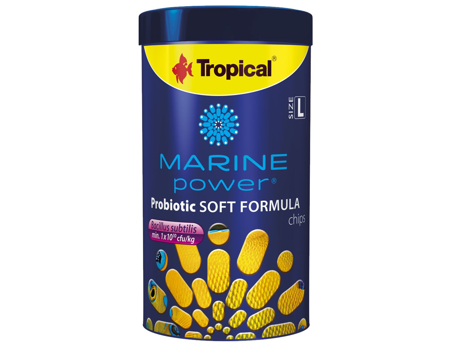 TROPICAL- Marine Power Probiotic Soft Formula Size L 250ml/130g