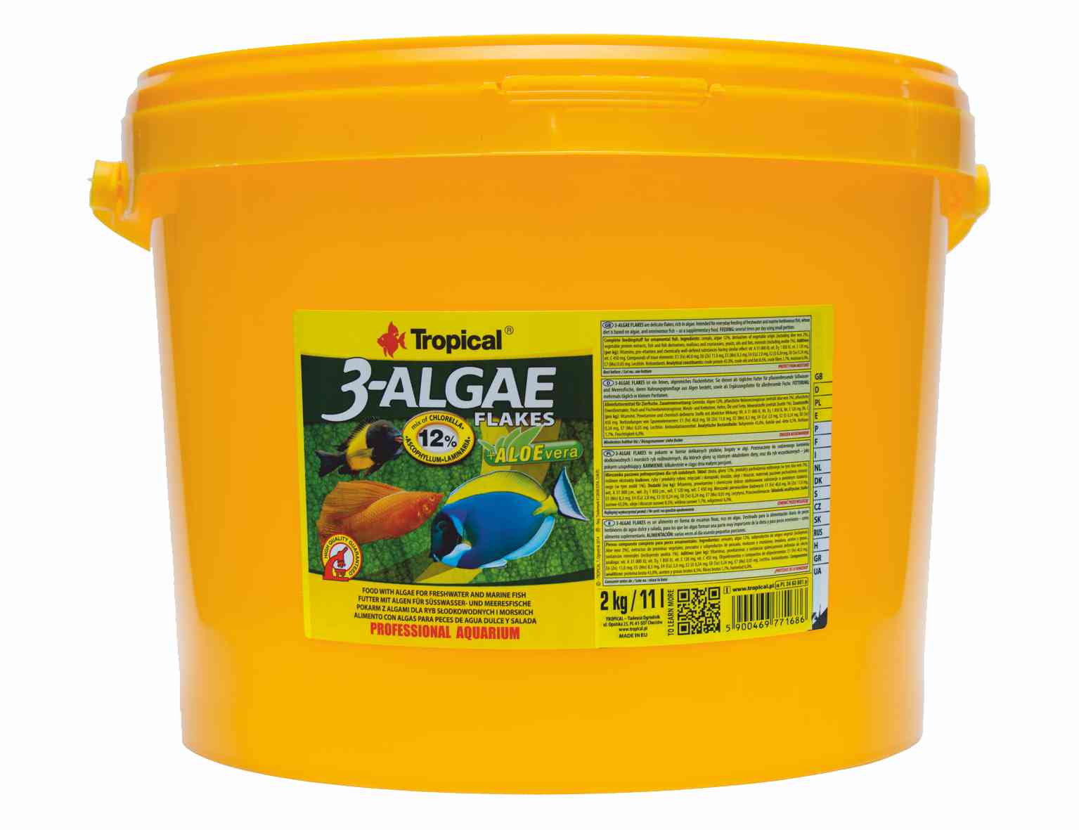 TROPICAL-3-Algae Flakes 11L/2kg